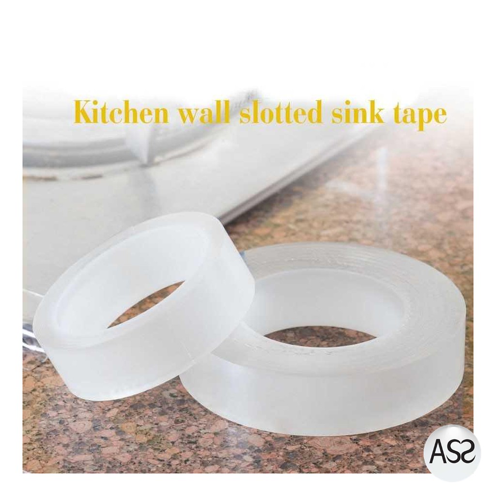 ASS Shop - Taffware Lakban Waterproof Dapur Kitchen Sink Seal Tape 3 Meter YK-468