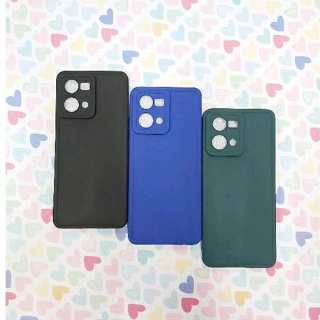 Case Pro Camera  Soft Matte With Camera Protector 9D For Oppo Reno 8 4G