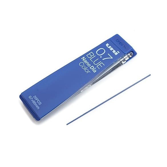 

DISKON ISI PENSIL Uni NanoDia Color Lead - 0.7 mm RED/BLUE