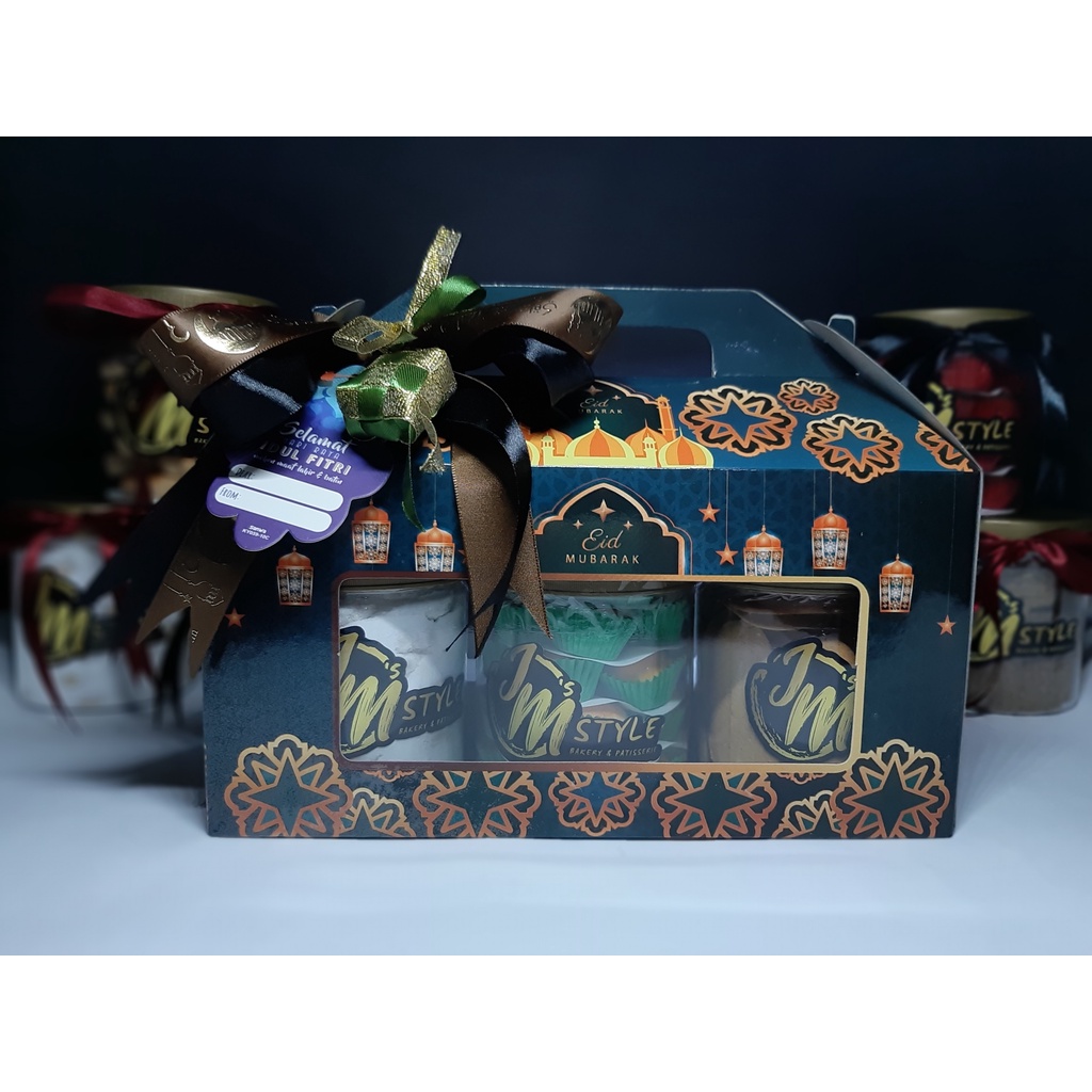 

Hampers Parcel Lebaran Kue Kering Wisjman Premium Homemade toples 3