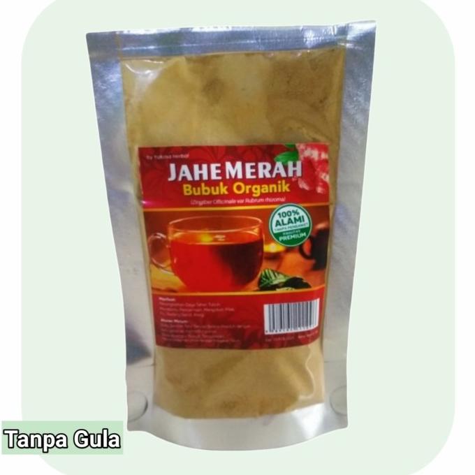 

JAHE MERAH BUBUK ORGANIK 100% ALAMI TANPA GULA