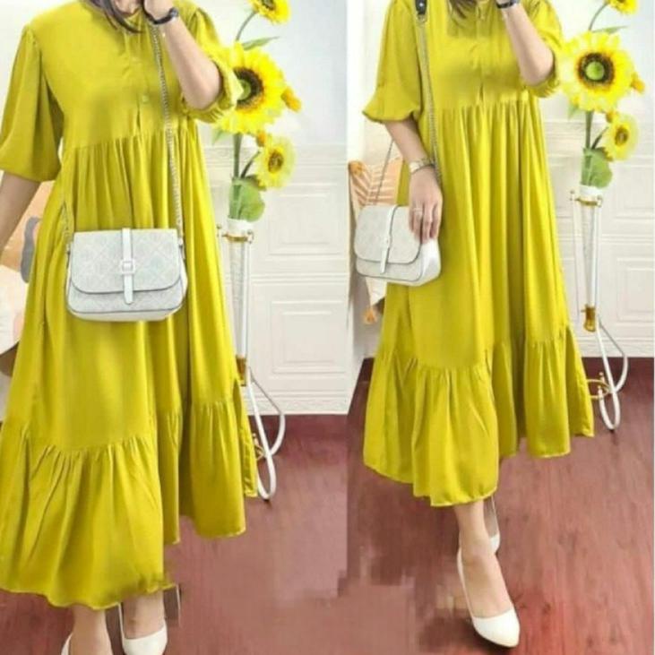 Lagi Tren.. GAMIS MURAH  / NAGITA DRESS / MIDI RUBI / NAGITA MIDI DRESS / DRESS HIJAB WANITA / PAKAI