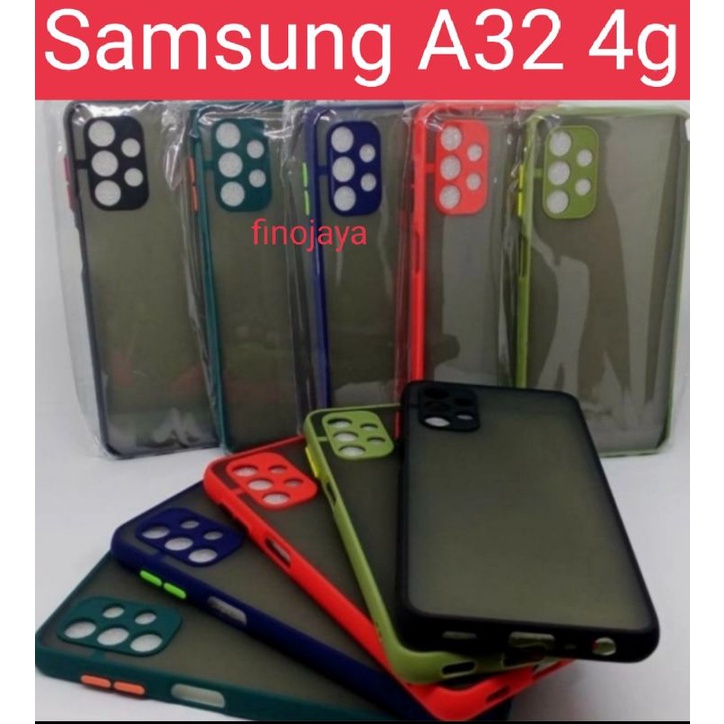 Case Aero My Choice Samsung A32 4g Silikon Casing Selicon Dove pelindung Camera