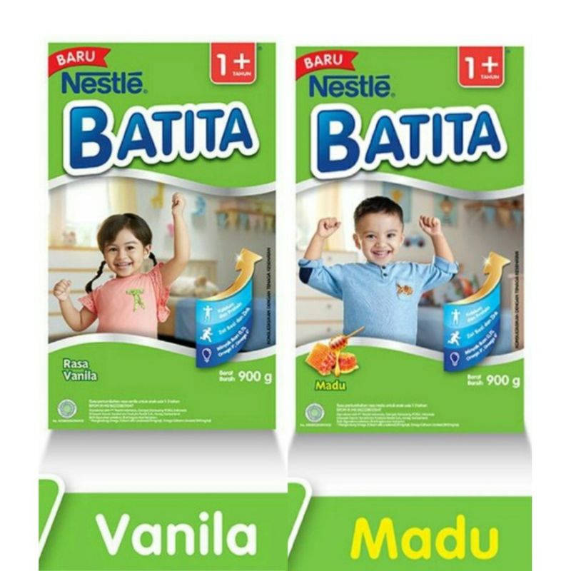 Susu  Batita  1+ Rasa Madu Vanilla  900 g
