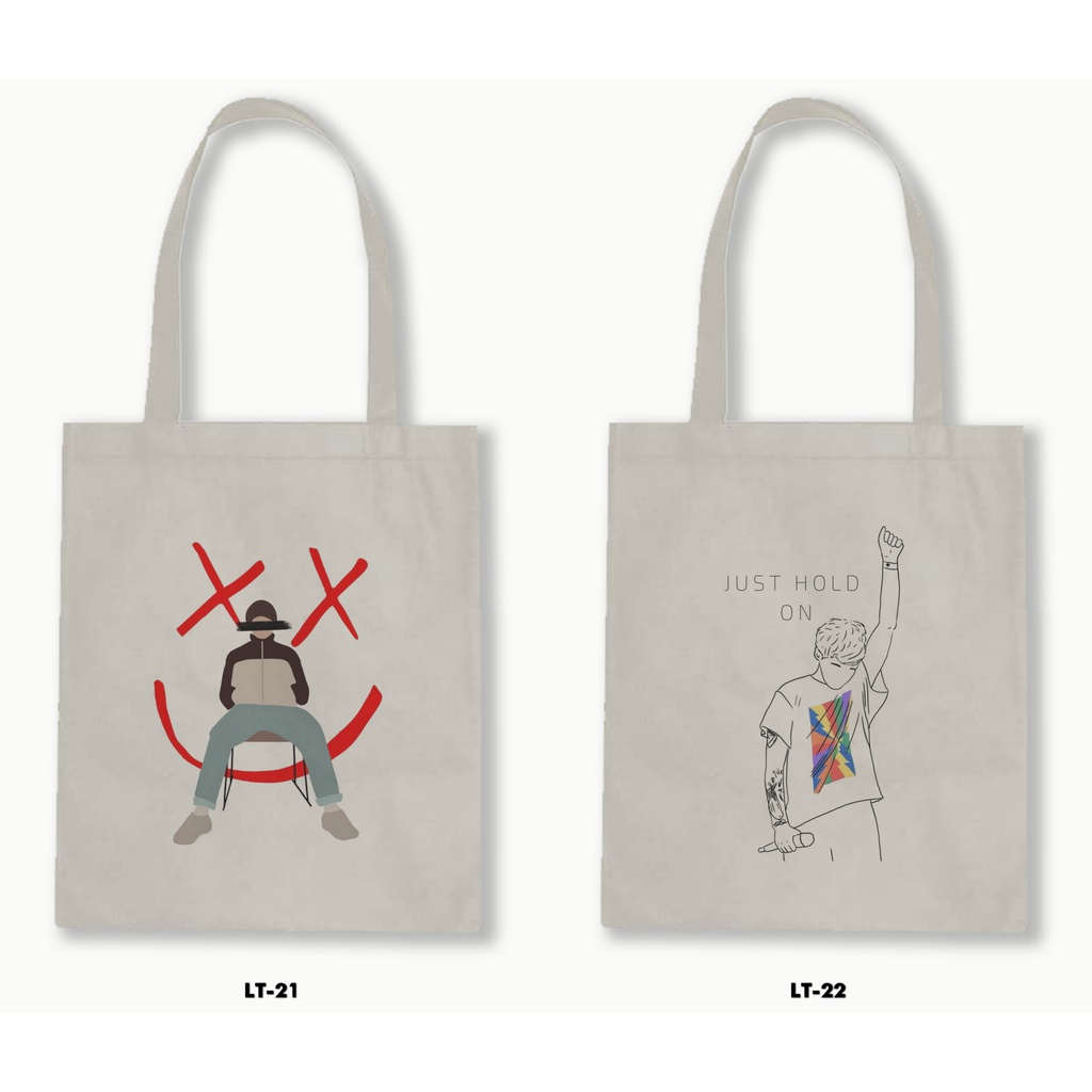 TOTE BAG BLACU - LOUIS TOMLINSON 2