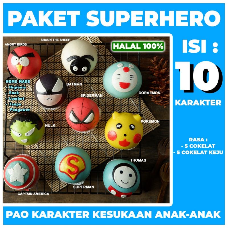 

Pao karakter superhero