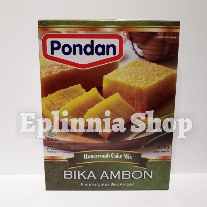 

Pondan Honeycomb Cake mix Bika Ambon 412 gr - Tepung