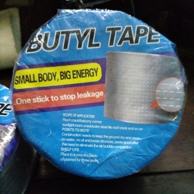 

Lakban anti bocor / perekat lem butyl tape