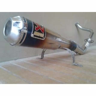 Knalpot racing vario 125-vario 150 Akrapovic gp lorenzo bluemoon