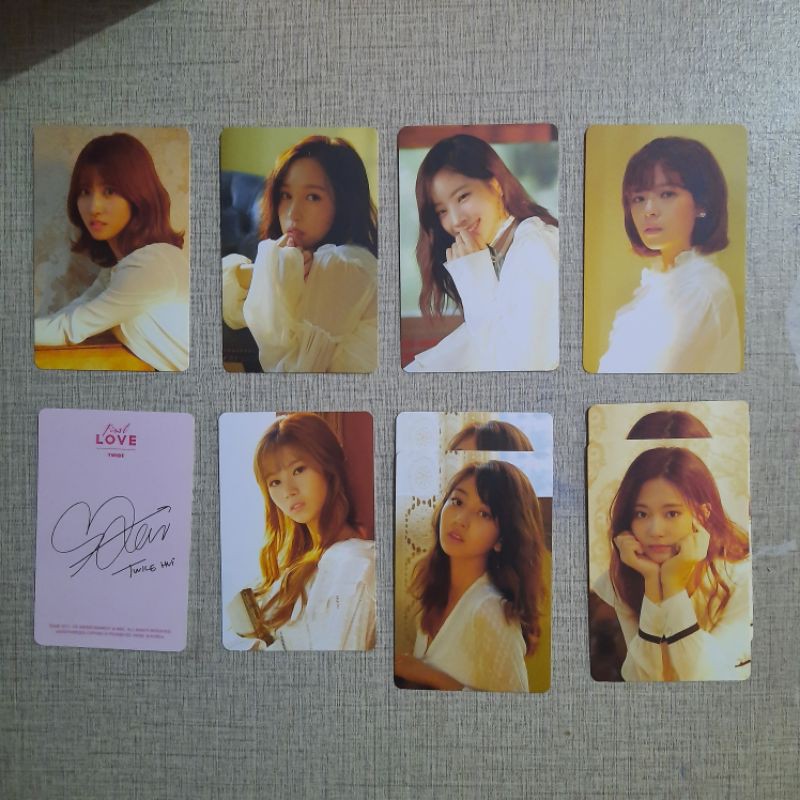 Twice 2018 Season Greeting Official Photocard