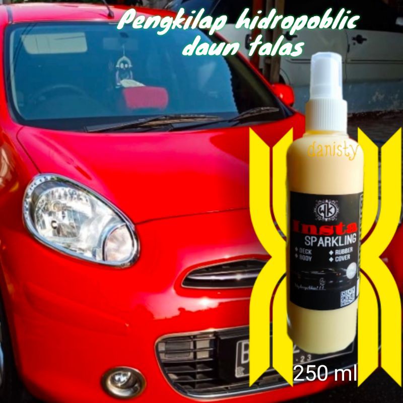 insta sparkling pengkilap body mobil 250 mili , pelindung cat dauntalas hidropoblik