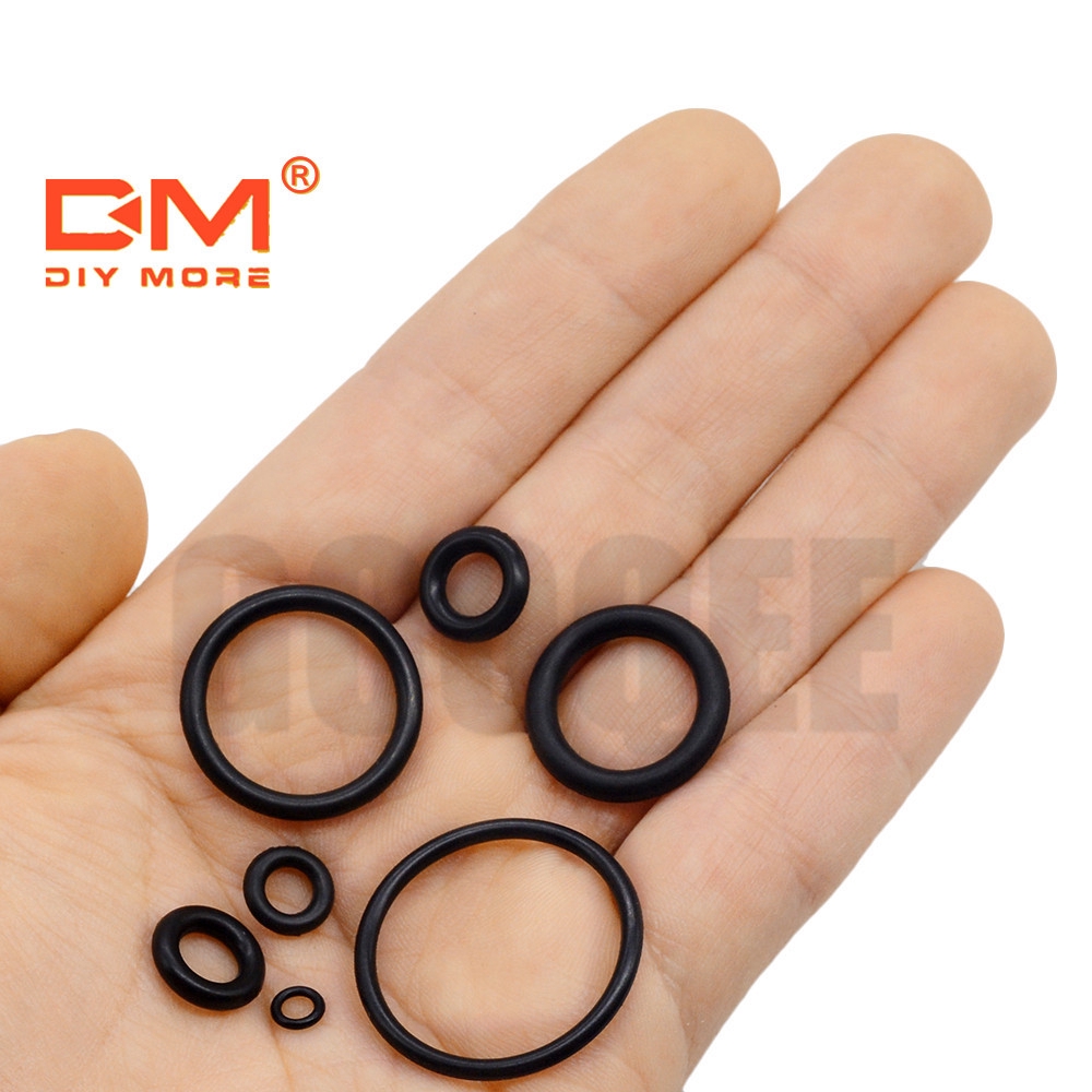 ✫〖ready to ship/COD〗✫ Diy225pcs 270pcs 300pcs Karet Seal O-Ring Warna Hitam Untuk Gasket Mobil