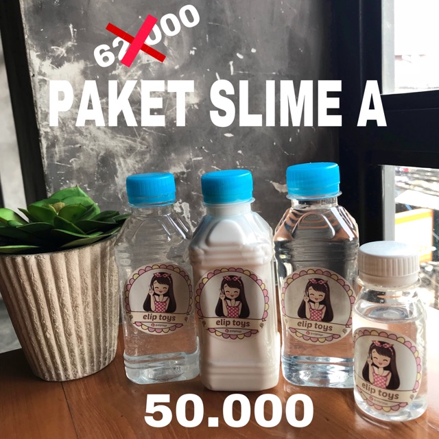 PAKET SLIME A BY ELIPTOYS BEST SELLER