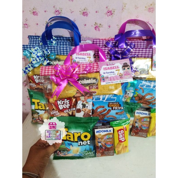 Goodiebag Snack/ Paket Ulang Tahun/Snack Ulang Tahun