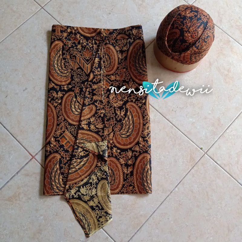 [1 Set] Pakaian Adat Sunda / Pager Bagus, Pilihan Motif Lengkap