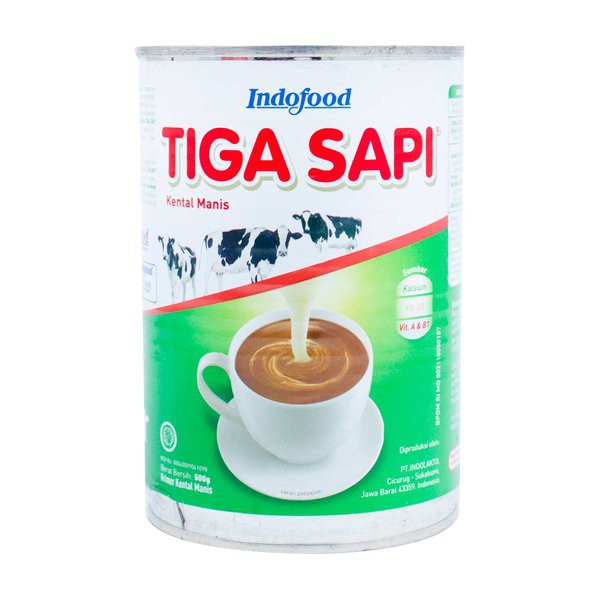 

INDOFOOD Tiga Sapi Krimer Kental Manis 500g Susu SKM Condensed Creamer