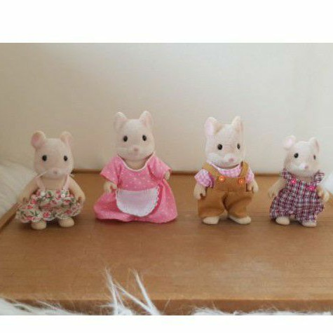 sylvanian hamster family