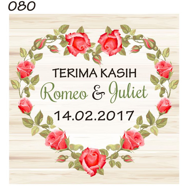  kartu  ucapan  terima kasih 080 Shopee Indonesia