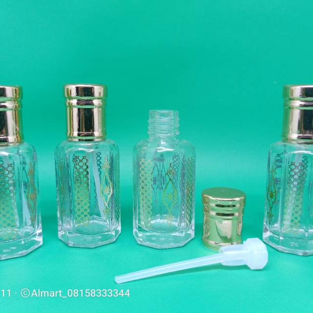 botol parfum antik oles 12ml tola kaca esklusif botol printing 26lusin