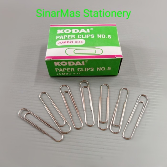Paper Clip no 5 Kodai - Paper Klip - Trigonal Clip no 5 - Penjepit Kertas