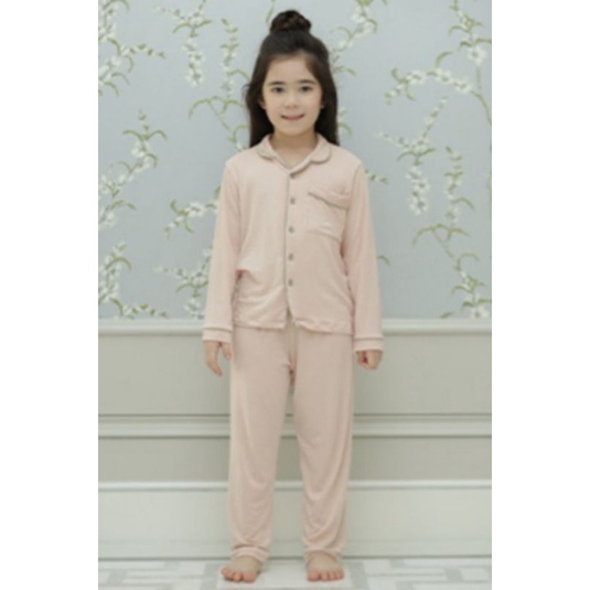Friends Of Sally Buttoned Pj Long Sleeve / Pajama Panjang Anak