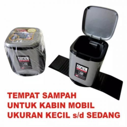 TERLARIS!!! Tempat Sampah Mobil Kotak Sampah Dengan Tatakan Karet Serbaguna