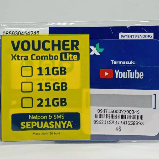 SP XL COMBO LITE 11 GB TERMURAH