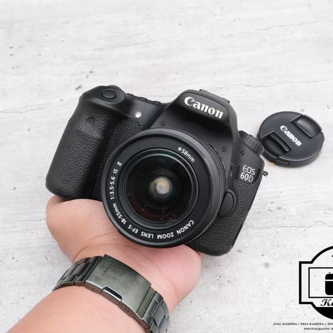 [BISA BAYAR DITEMPAT] Kamera Canon Eos 60D Lensa Kit 18-55mm Kode B PROMO Kode 661