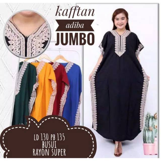 DASTER ARAB SUZAN KELELAWAR | MODEL KAFTAN | SANTUNG SUPER GRADE A ADEM HALUS | RENDA GYPER ORI SIS