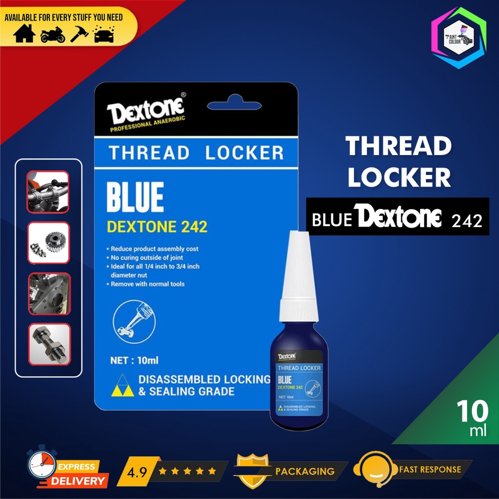 LEM DEXTONE 242 Thread Locker BLUE - Lem Baut Trimpot