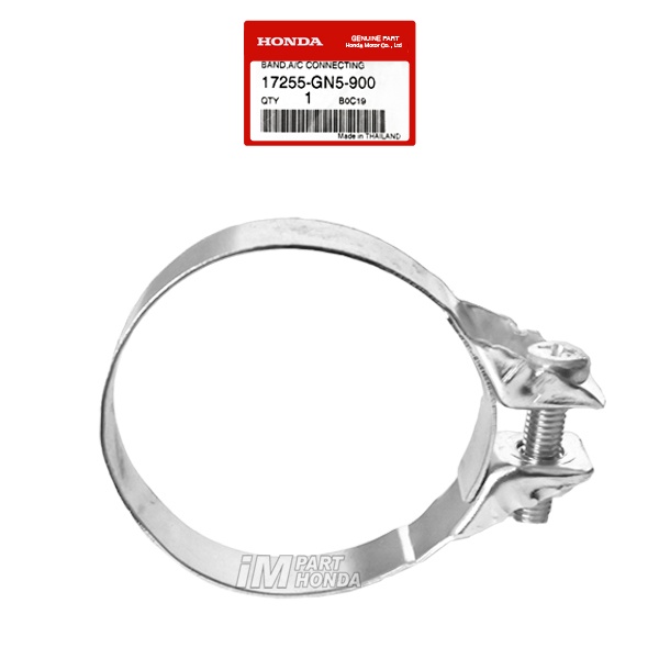 17255-GN5-900 Band Connect Tube Klem Karet Filter Grand Supra X 100 Fit Lama Fit New Win Revo 100