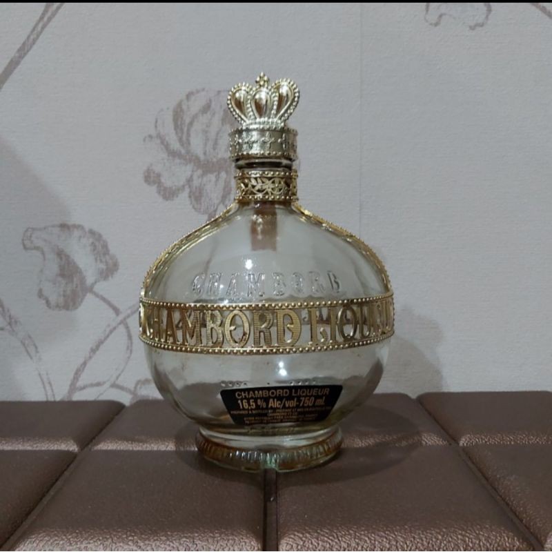 botol antik sang raja, chambord( no box ) botol langka botol antik