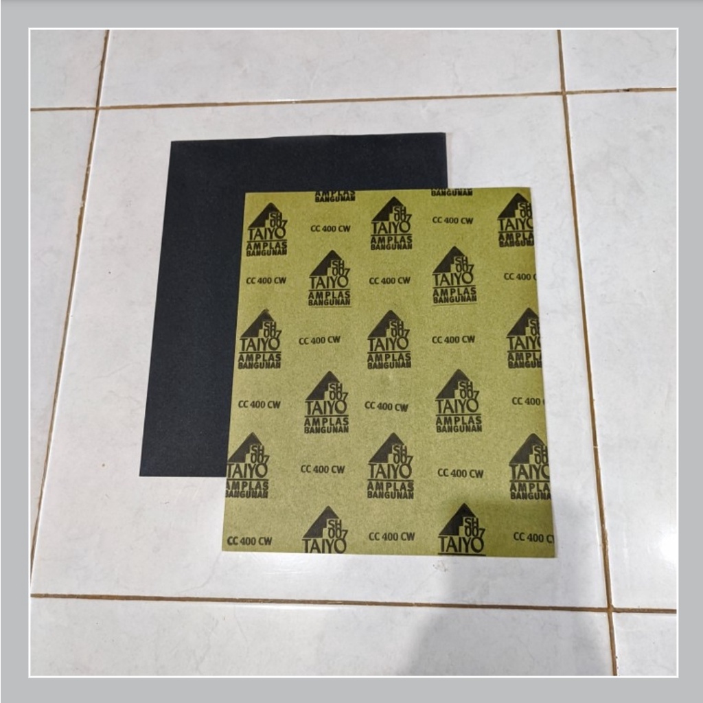 Amplas Lembaran Grit #400 CC / Amplas Duco / Kertas Gosok No. 400