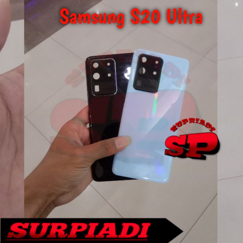 Backdoor Samsung S20 Ultra Back Casing Tutup Belakang Samsung S20 Ultra Original