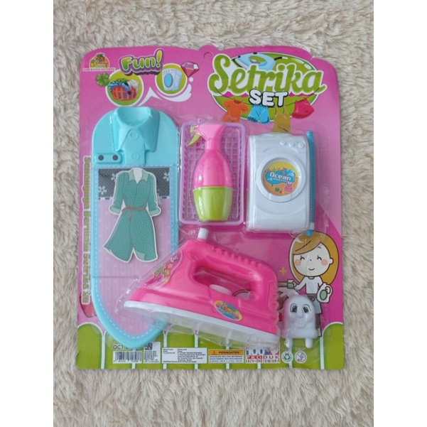 Mainan Setrika Set