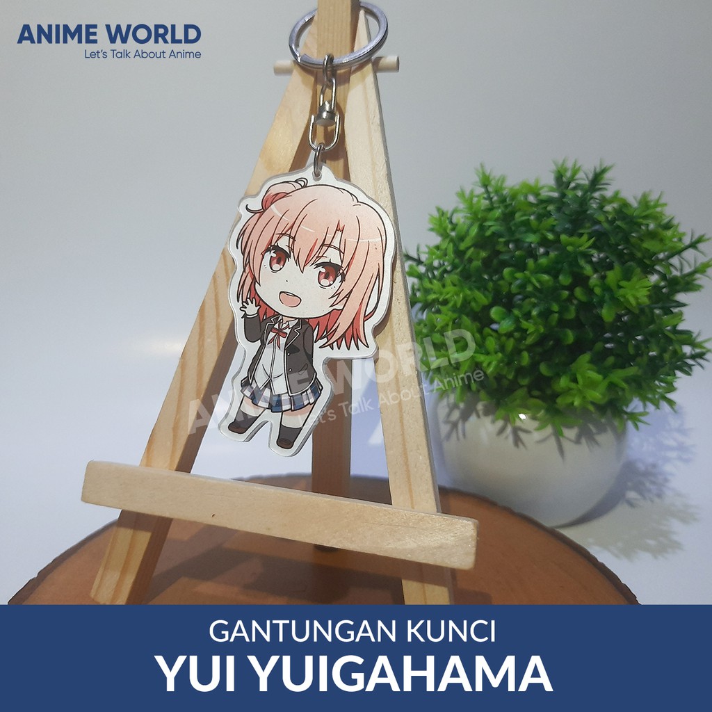 Gantungan Kunci Anime - Yui Yuigahama - Keychain Yui Yuigahama Oregairu