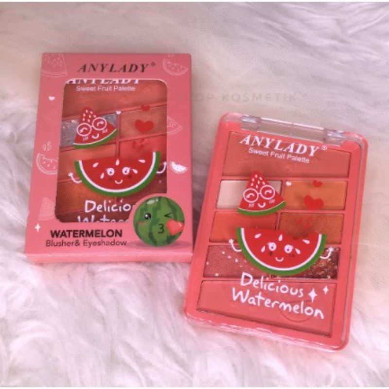 PROMO!!!EYESHADOW PALETTE SWEET FRUIT ANYLADY NO.721B/796/WATERMELON NO.793