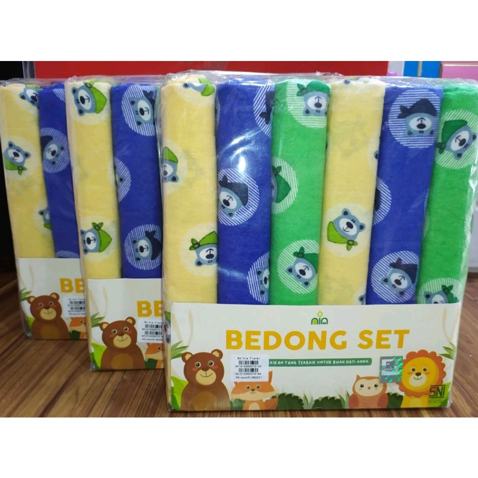 PROMO TERBARU BEDONG BAYI ISI 6 SELIMUT BAYI MURAH BEDONG NIA FLANEL