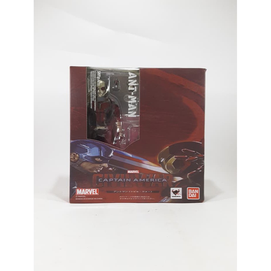 SHF Ant man Ant-man Antman Marvel Civil War include base NEW MIB