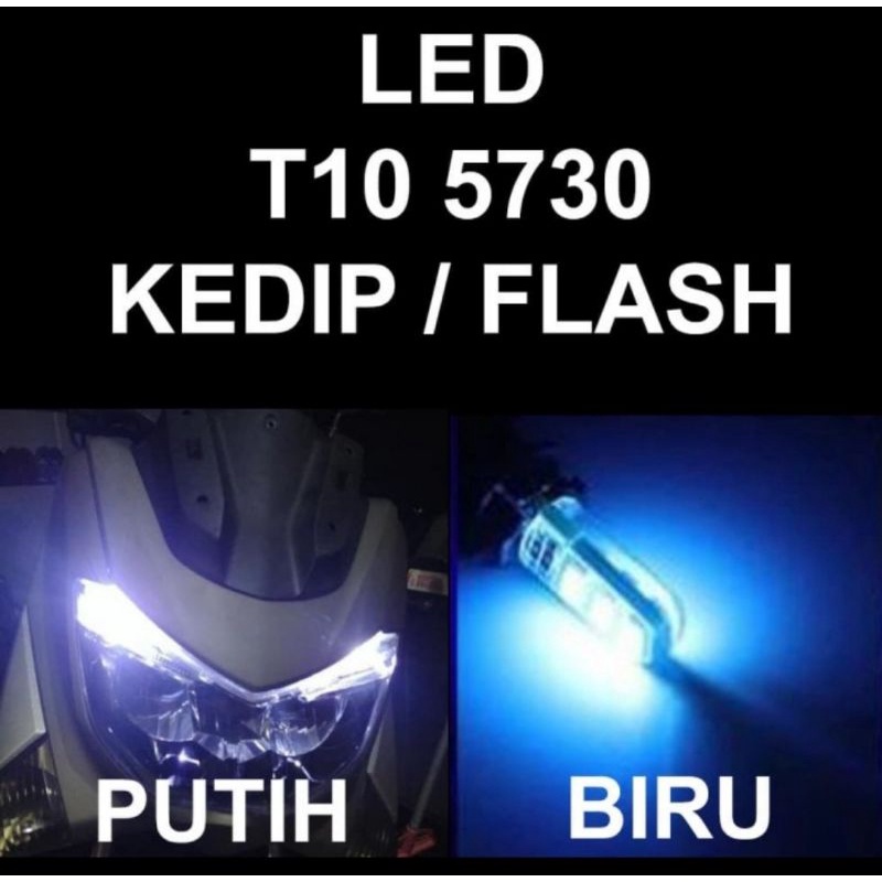 LAMPU SENJA T10 LUMINOS KEDIP STTOBO JELY