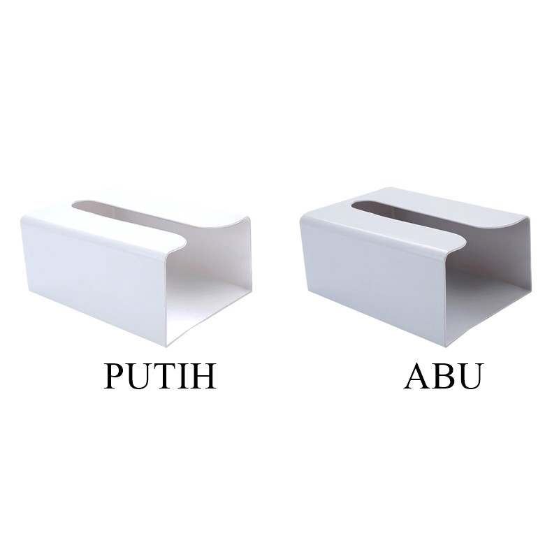 Queen_Fashions Kotak Tissue Tempel Dinding Multifungsi Untuk Dapur/Toilet Wall Stick Tissue Box Kotak Tisu Praktis 976 976