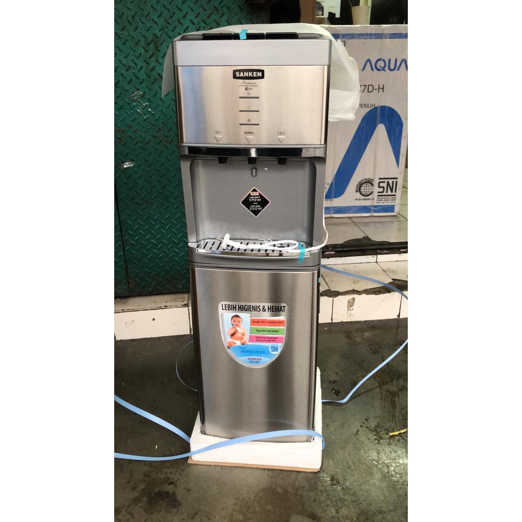 SANKEN Dispenser Galon Bawah Low Watt HWD-C555IC-4