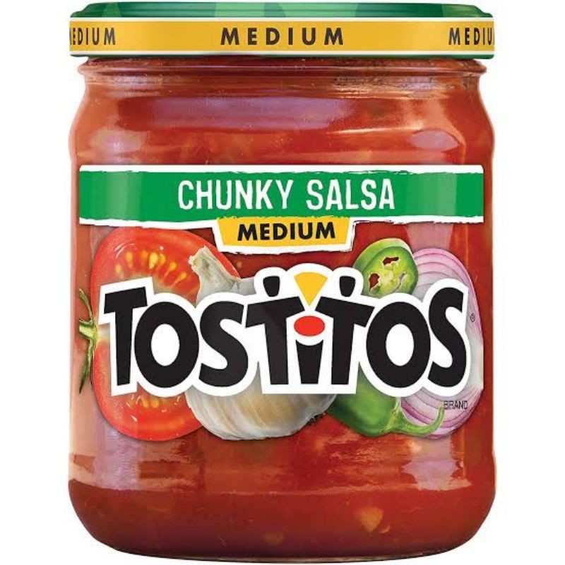 

TOSTITOS CHUNKY SALSA MEDIUM 439.4 GR