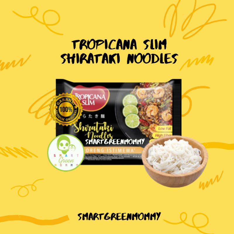 Tropicana Slim Shirataki Noodle 71gr Mie Sehat Diet