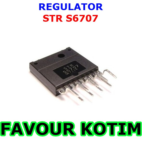STRS6707 STR S6707 IC REGULATOR STRS 6707 STRS FVKOTIM