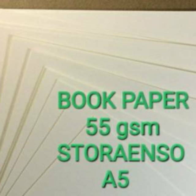 

Kertas novel/book paper 55 gsm A5 isi 500 lembar