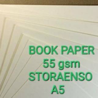 Kertas novel/book paper 55 gsm A5 isi 500 lembar