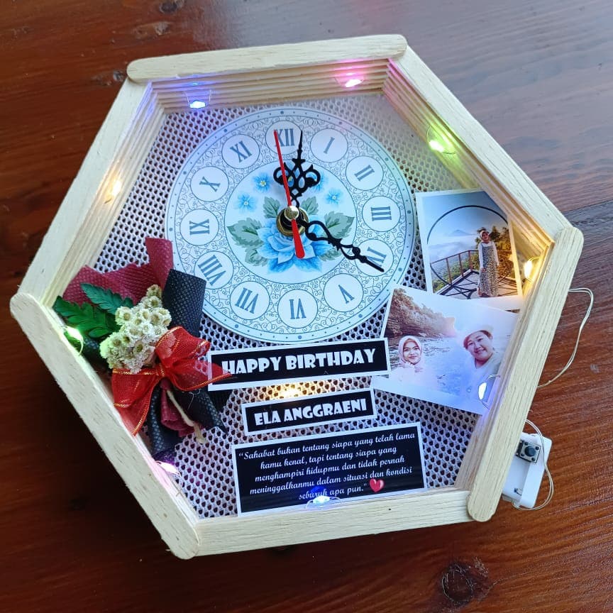 HEXAGONAL POPSICLE FRAME LAMPU TUMBLR