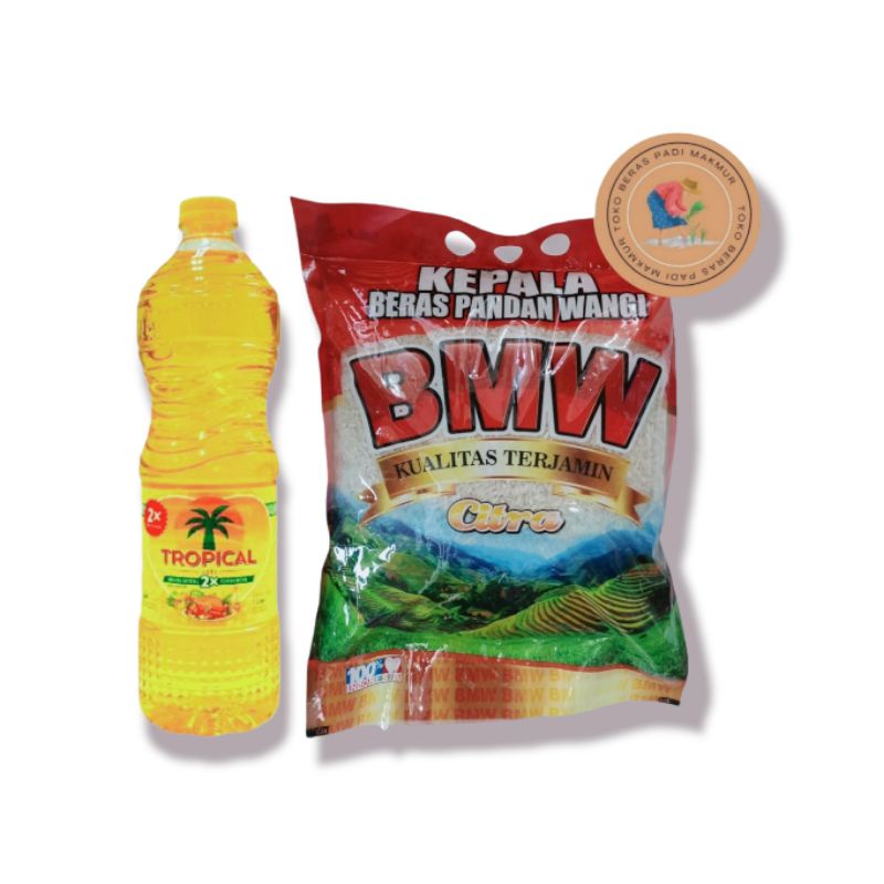 

PAKET MINYAK GORENG (BERAS BMW 3KG, TEOPICAL 1LTR)