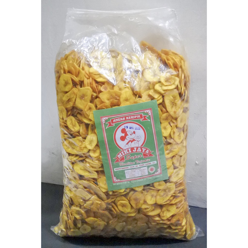 

Keripik Pisang Manis 4 kg